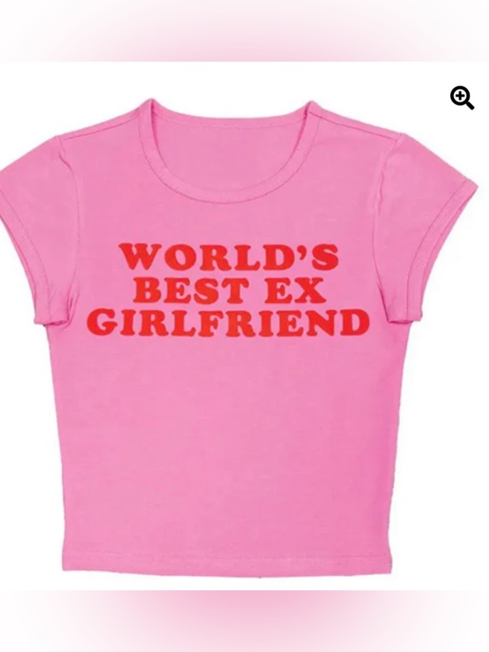 Pink Graphic Tee - World's Best Ex Girlfriend